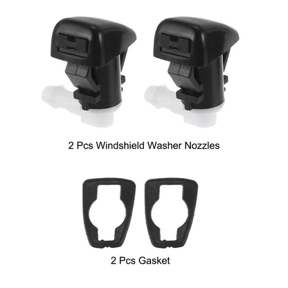 2 x Front Windshield Washer Nozzles for Chevy Colorado (2015-2023)