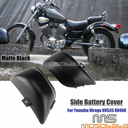 Left & Right Body Battery Side Covers Pair for Yamaha Virago XV535 XV400 (1987-1999)