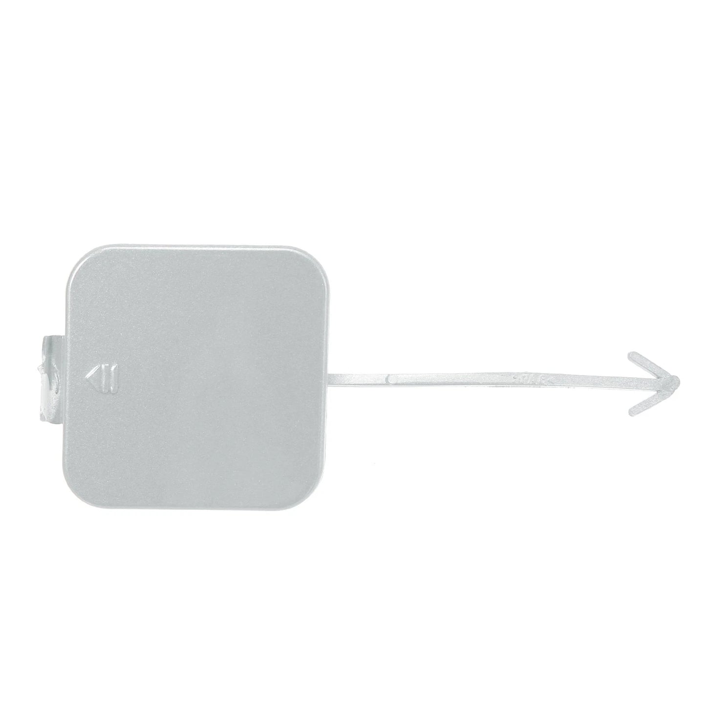 Rear Bumper Tow Hook Cover A2218850323 for Mercedes-Benz W221 (2007–2009) Silver Tone