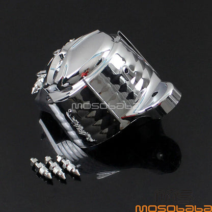 Chrome Infinity Zombie Horn Cover for Harley (1992-2014)