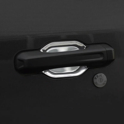 Door Bowl Cover Trim 4X Chrome Look for Jeep Gladiator JT/Wrangler JL (2018–2025)