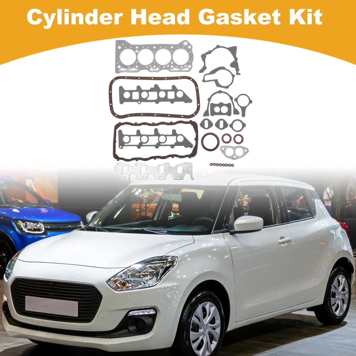 Cylinder Head Gasket Kit No. 1140083810 for Suzuki G13A (SJ413) 8V