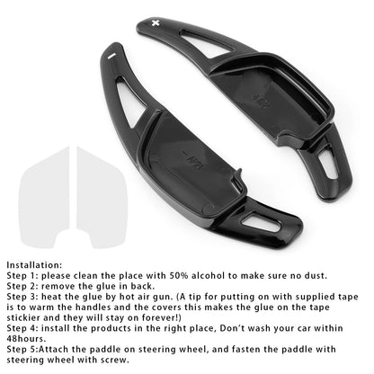 Shift Paddles for Toyota Corolla, Camry (2014–2021) - Black