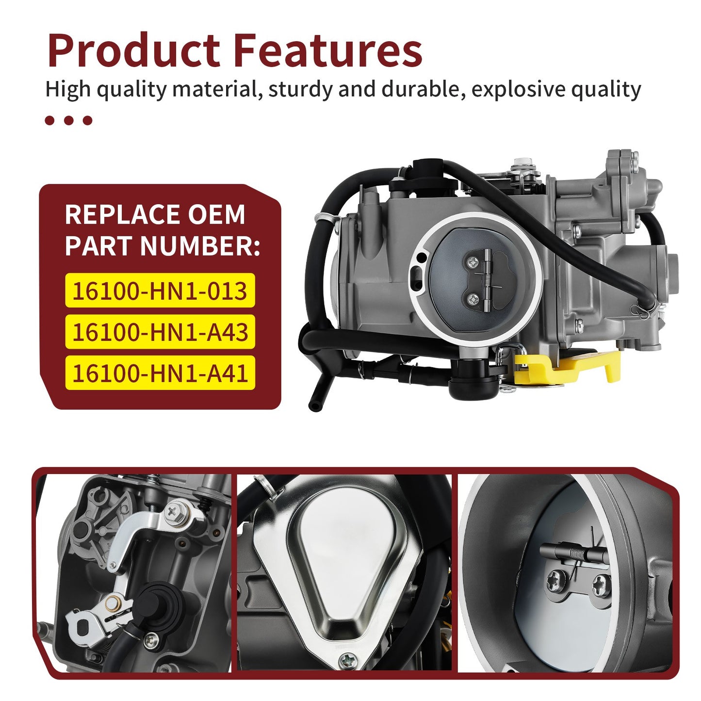 Carburetor Assembly for Honda TRX400EX/TRX400X (1999–2014)