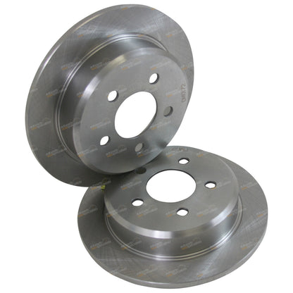 2 Rear Disc Brake Rotors for Jeep Grand Cherokee (1996–1999)