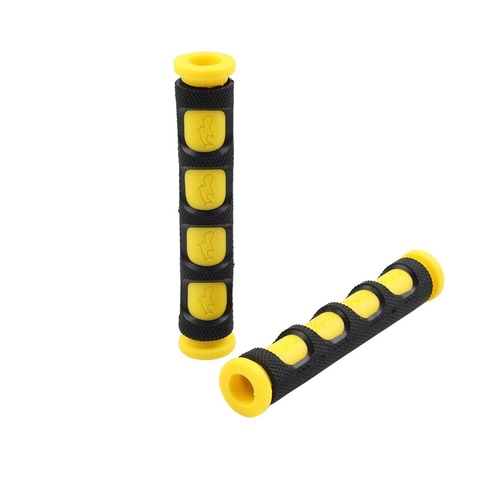 Universal Motorcycle Brake Clutch Lever Grips Sleeve Cover - Yellow