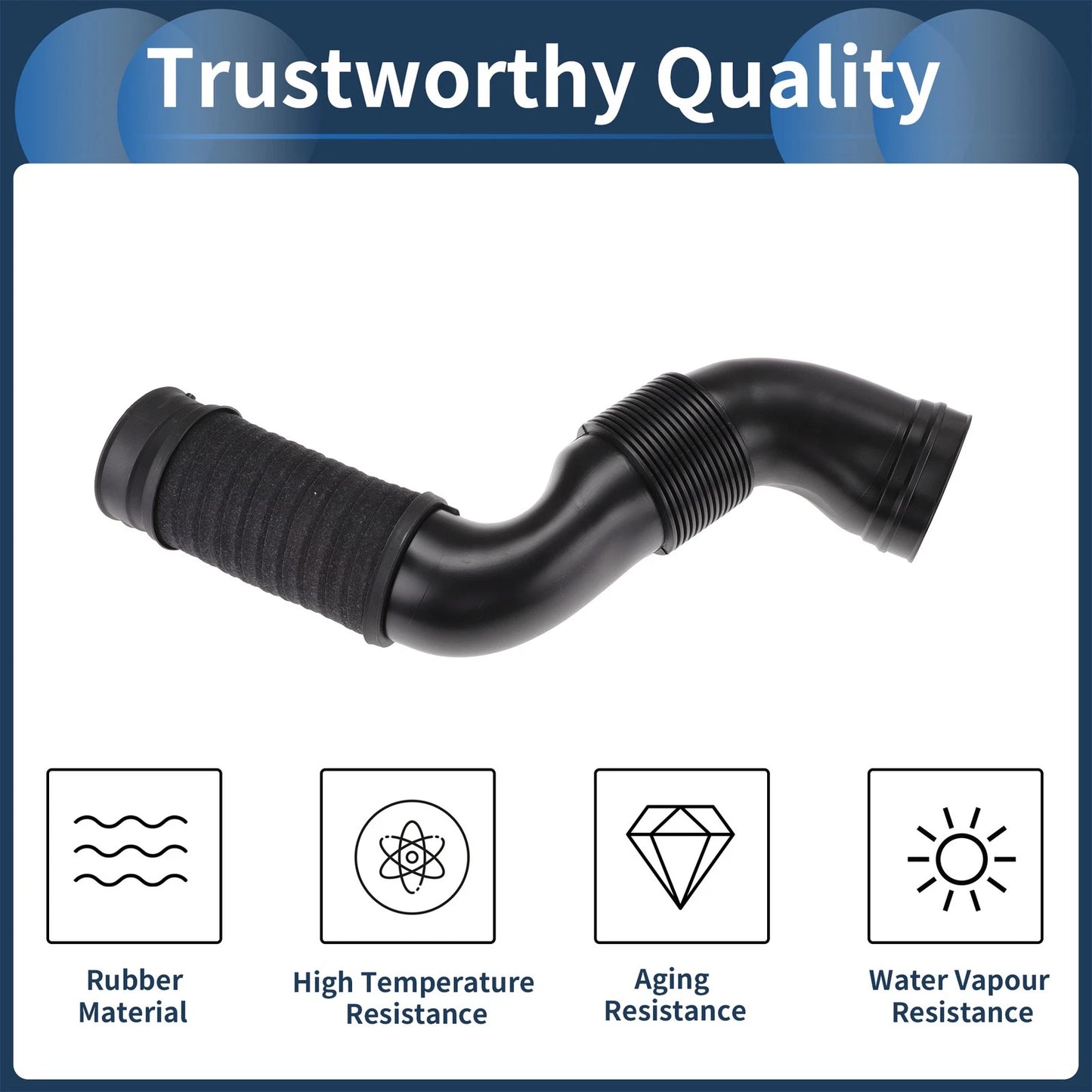 Engine Air Intake Hose for Mercedes-Benz (Right Side, 2515000061)