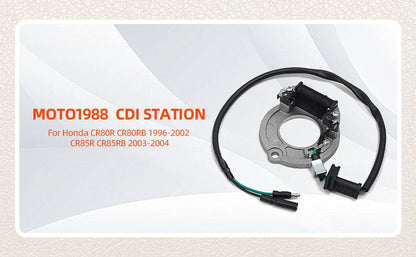Ignition Coil CDI SPARK PLUG for Honda CR80R CR80RB CR85R (1996–2004)
