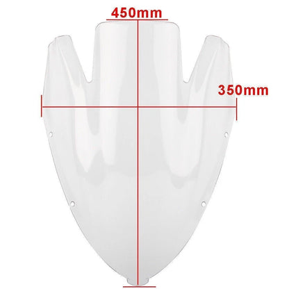 Windshield Windscreen for Kawasaki Ninja 650 ER6F (2006–2008) Silver