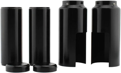 6Pcs Fork Cover Caps for Harley Street Bob FXBB (2018-2021) Black