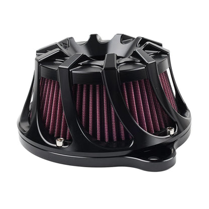 Red Air Cleaner Intake Filter System Kit for Harley Sportster XL883 XL1200 (1991–Present)