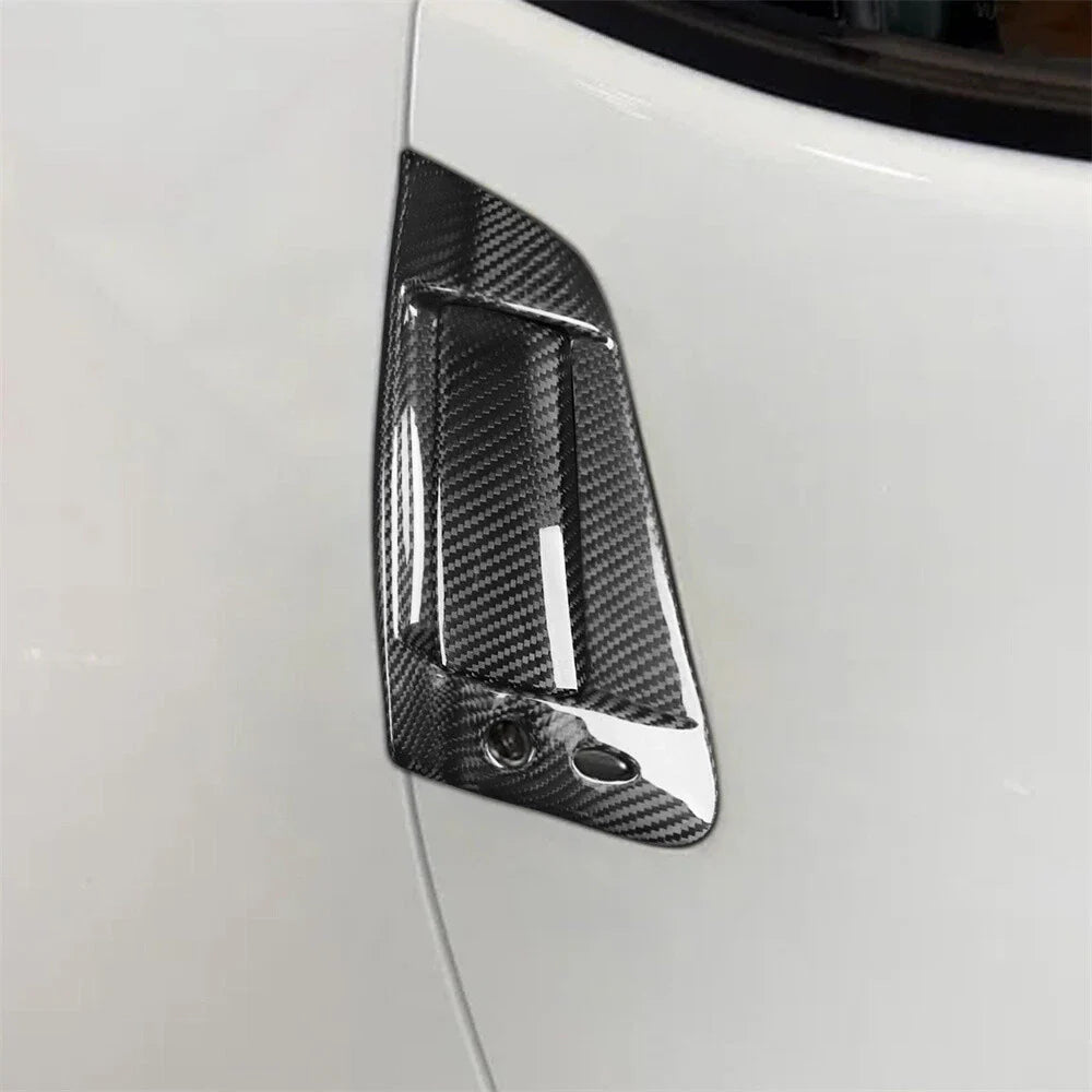 Real Carbon Fiber Door Handle Covers for Nissan 370Z Z34 (2009-2021)