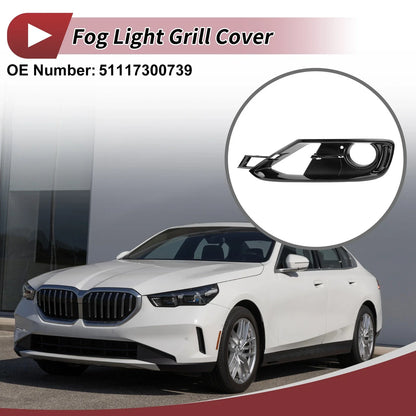 1 x Front Left Fog Light Grill for BMW 3 Series (2012-2017)