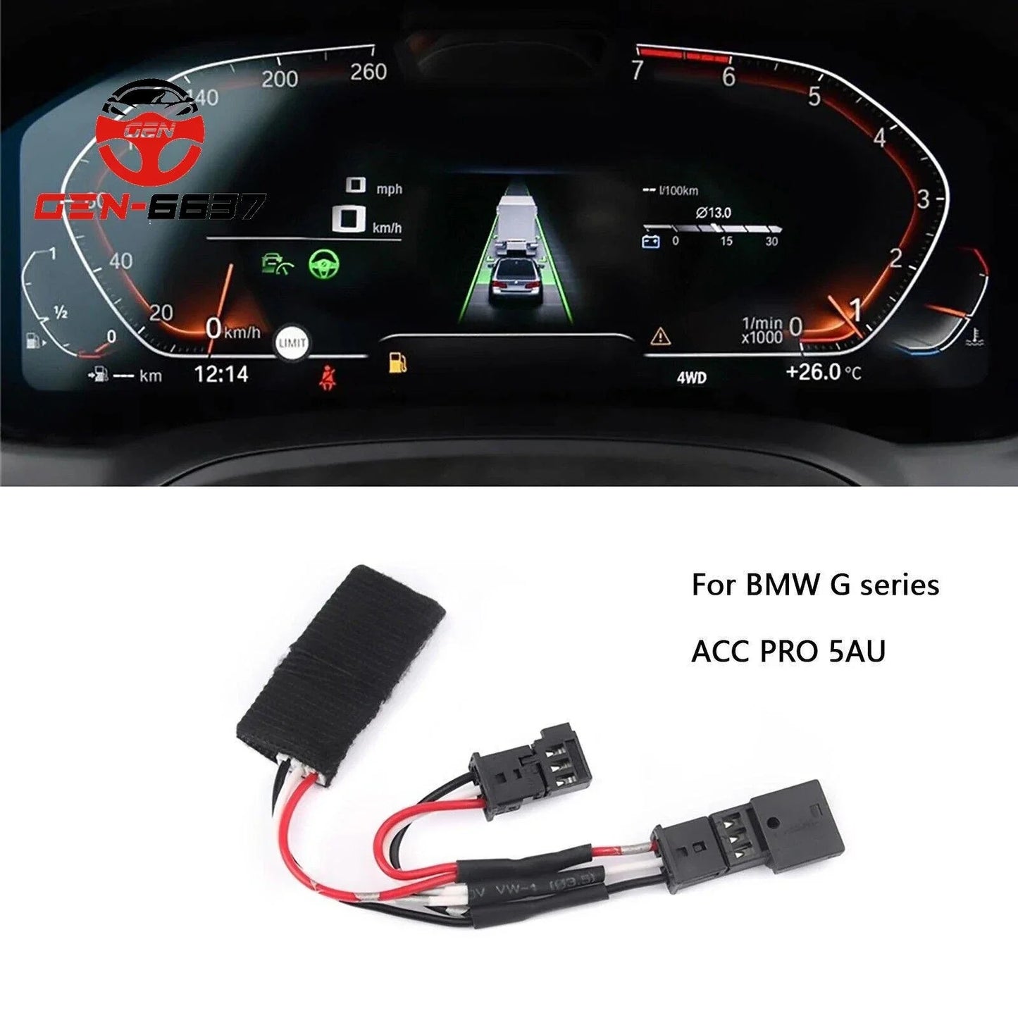 TJA Touch-Free Module to Lift HOD Touch Restrictions for BMW G05 G06 G07 G20