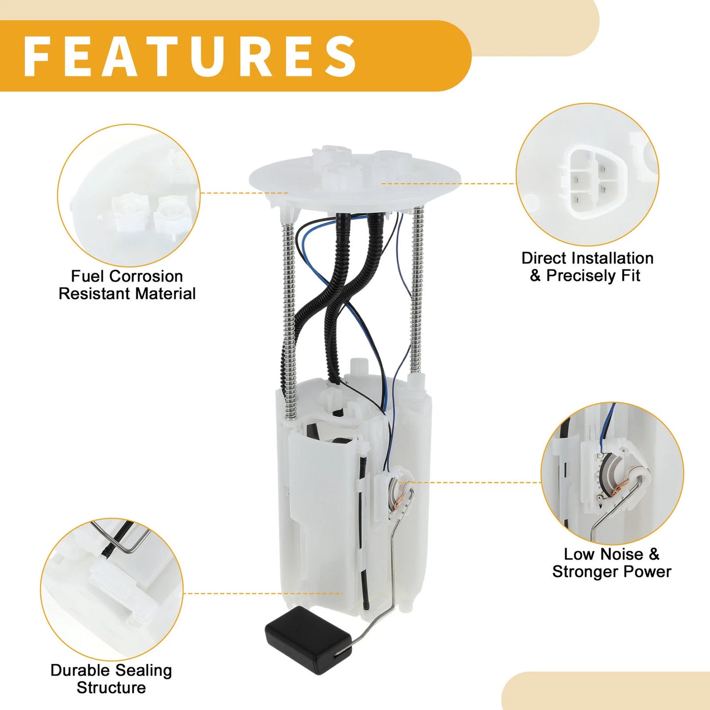 Electric Fuel Pump Assembly for Toyota 4Runner (2010–2019) No. 7702035150