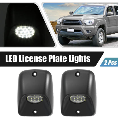 2X License Plate Light Lamp for Toyota Tacoma (1995–2004) White LED
