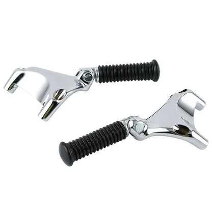 Chrome Passenger Foot Peg Mount for Harley Sportster 883 1200 (2004-2013)