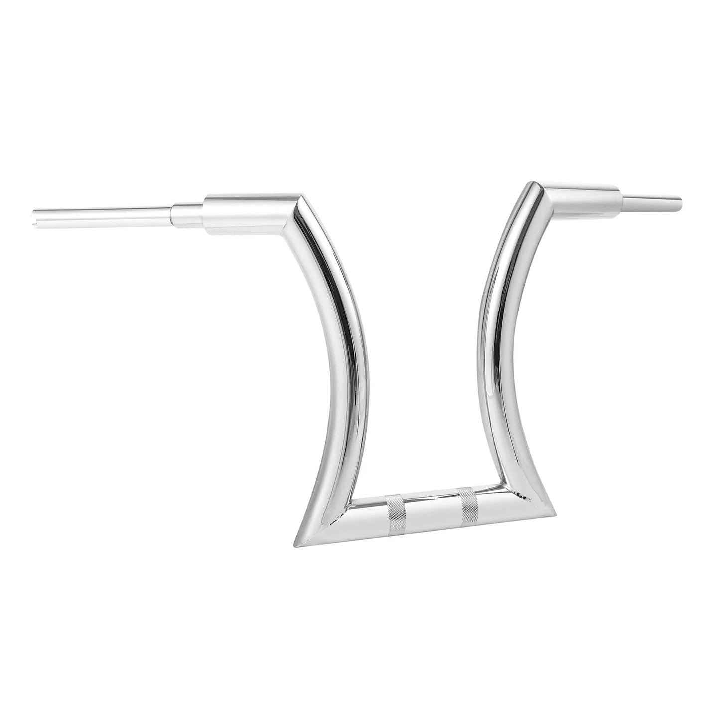 18" Rise 2" Hanger Bar Handlebar for Harley Softail Fatboy Chrome
