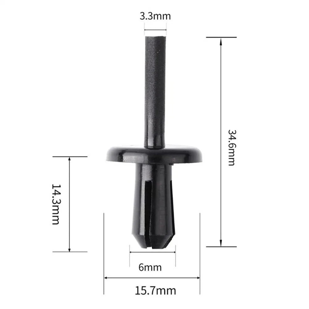 5 Car Interior Door Panel Grommets & Clips for Land Rover Defender