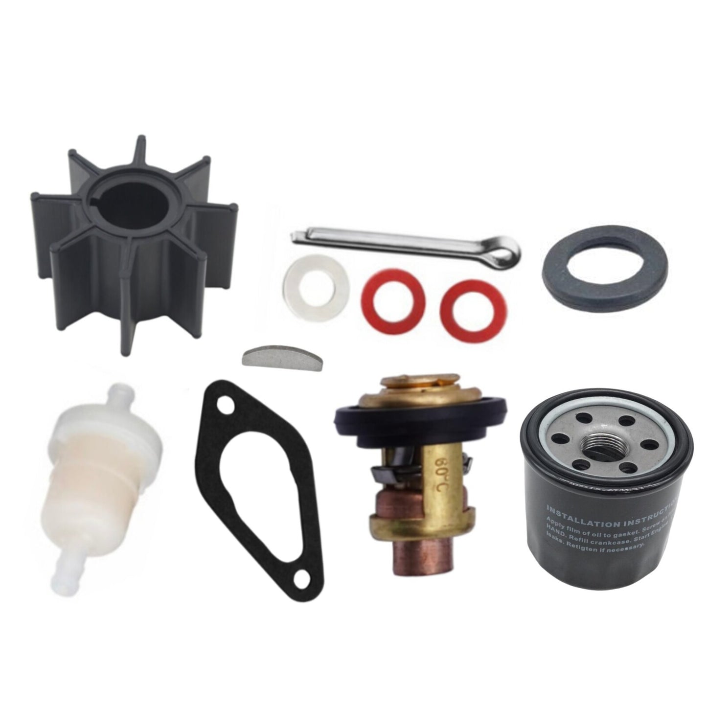 Maintenance Service Kit for Tohatsu 9.9HP 15HP 20HP Outboard