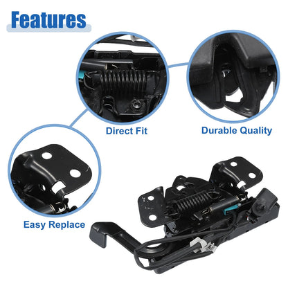Hood Latch Assembly for Kia Optima (2016–2020) No. 81130D5010