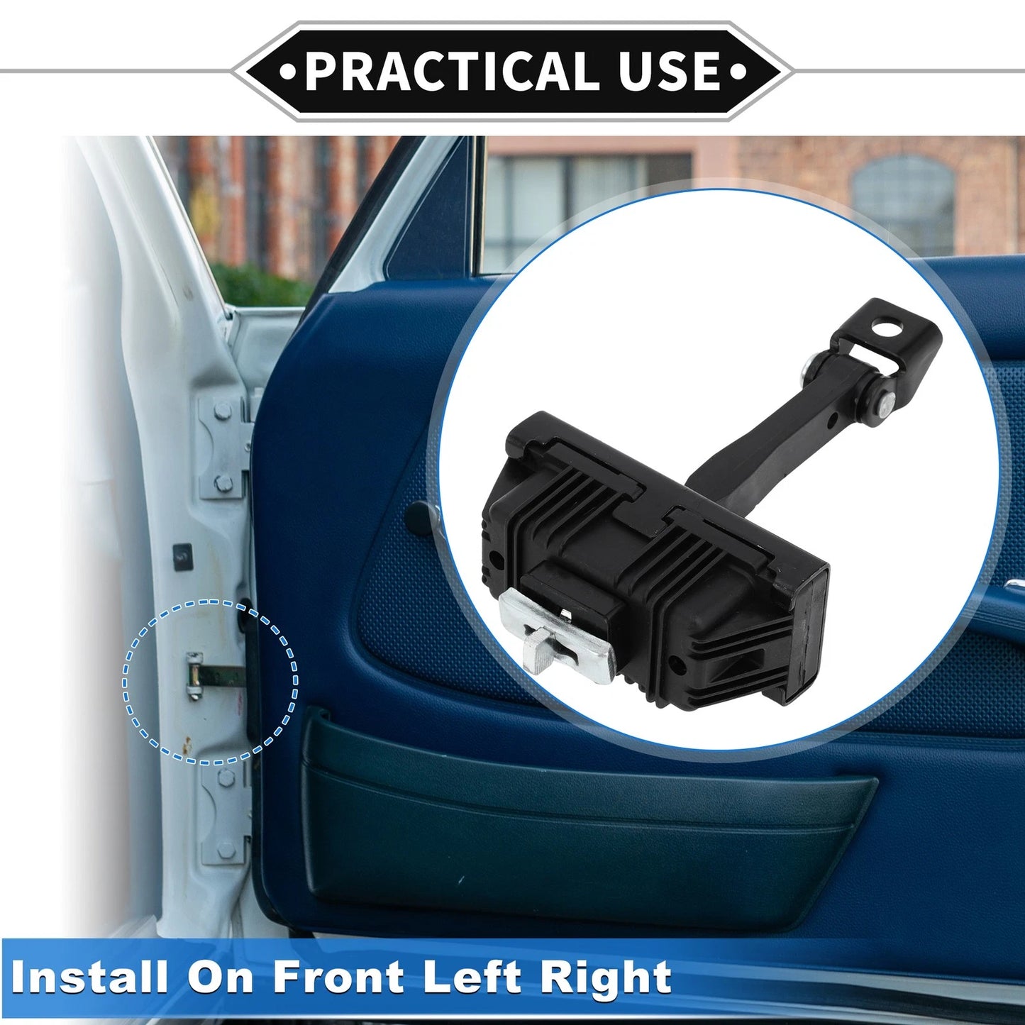 Door Check Strap Stopper Limiter No. 51218204173 for BMW 323Ci (2000–2006)