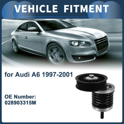 Belt Tensioner for Audi A6 (1997–2001) No. 028903315M Metal 1 Pc