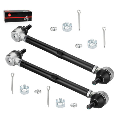 2Pcs Steering Tie Rod & Shaft Assembly for EZGO TXT Medalist (1994–2001)