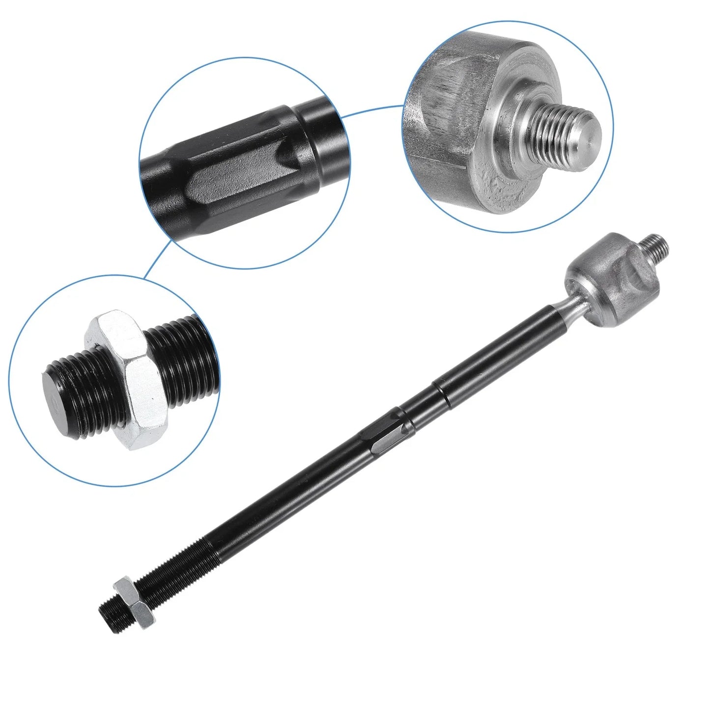 2 x Front Inner Tie Rods for Chrysler 300 & Dodge Challenger (2005-2023)