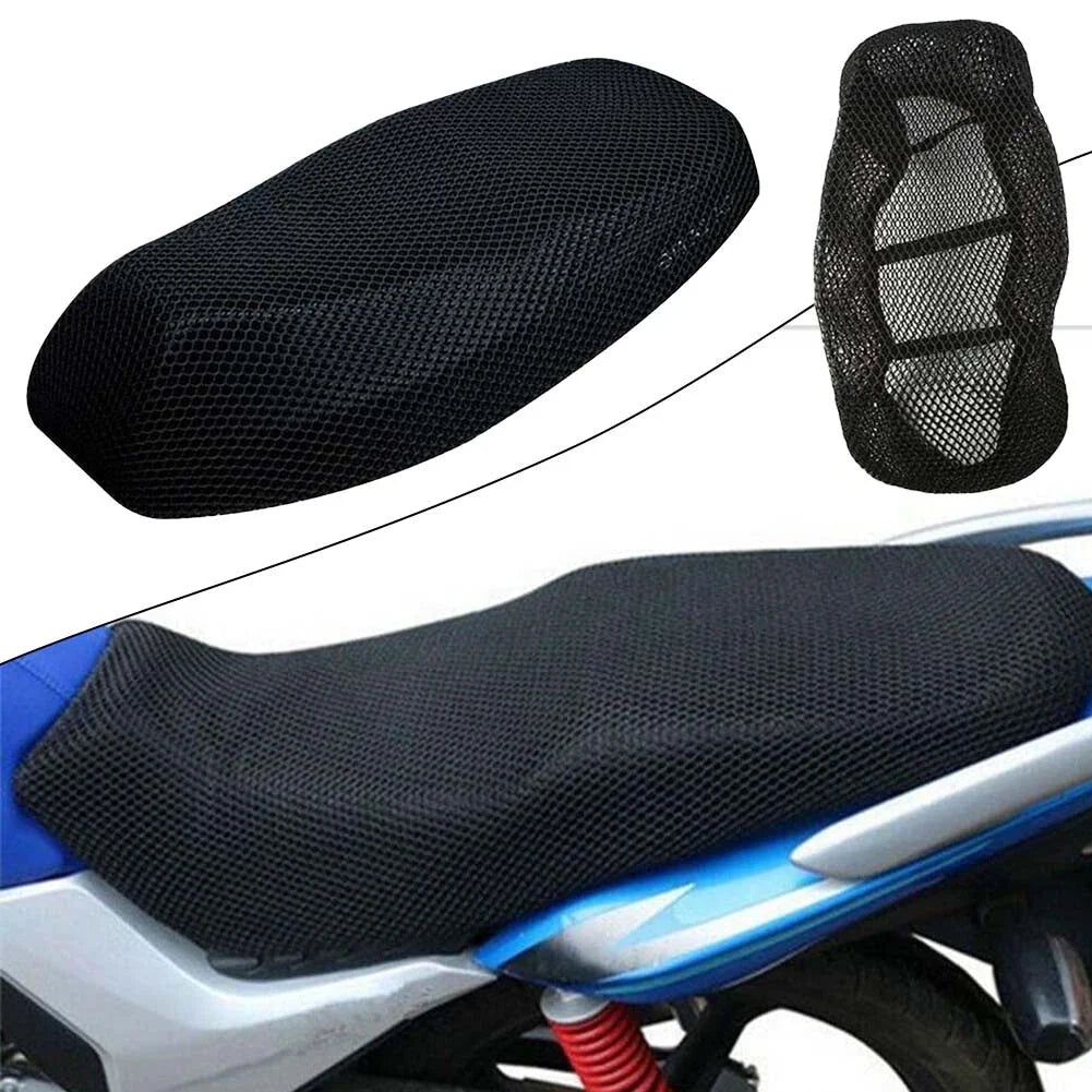 Seat Cover 1x Breathable Mesh Mildew-Proof for Motorcycle