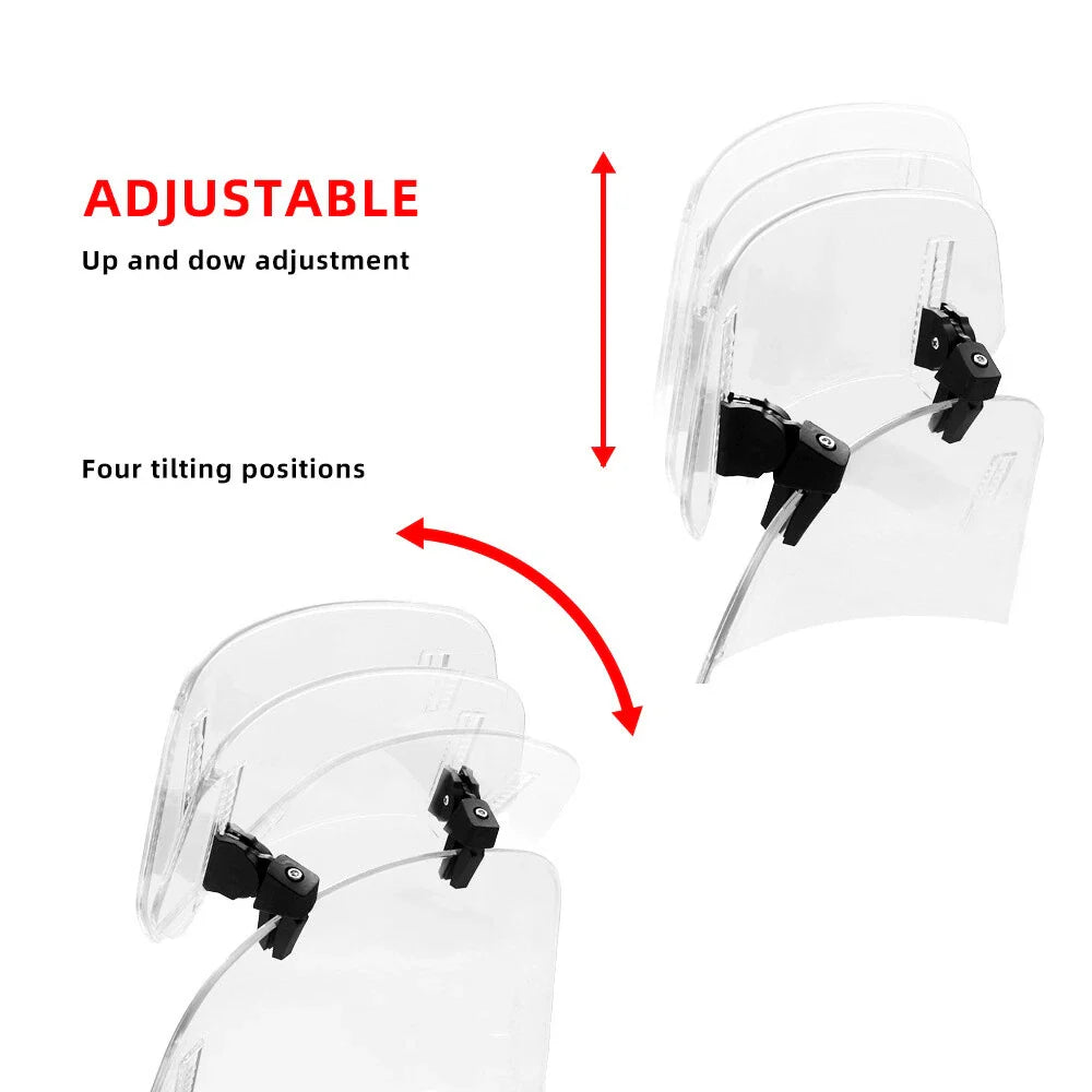 Adjustable Windshield for BMW Kawasaki Motorbike
