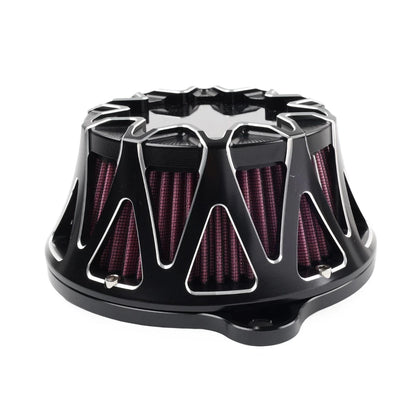 1" Chrome Handlebar Mount Clamps Risers for Harley Dyna Softail