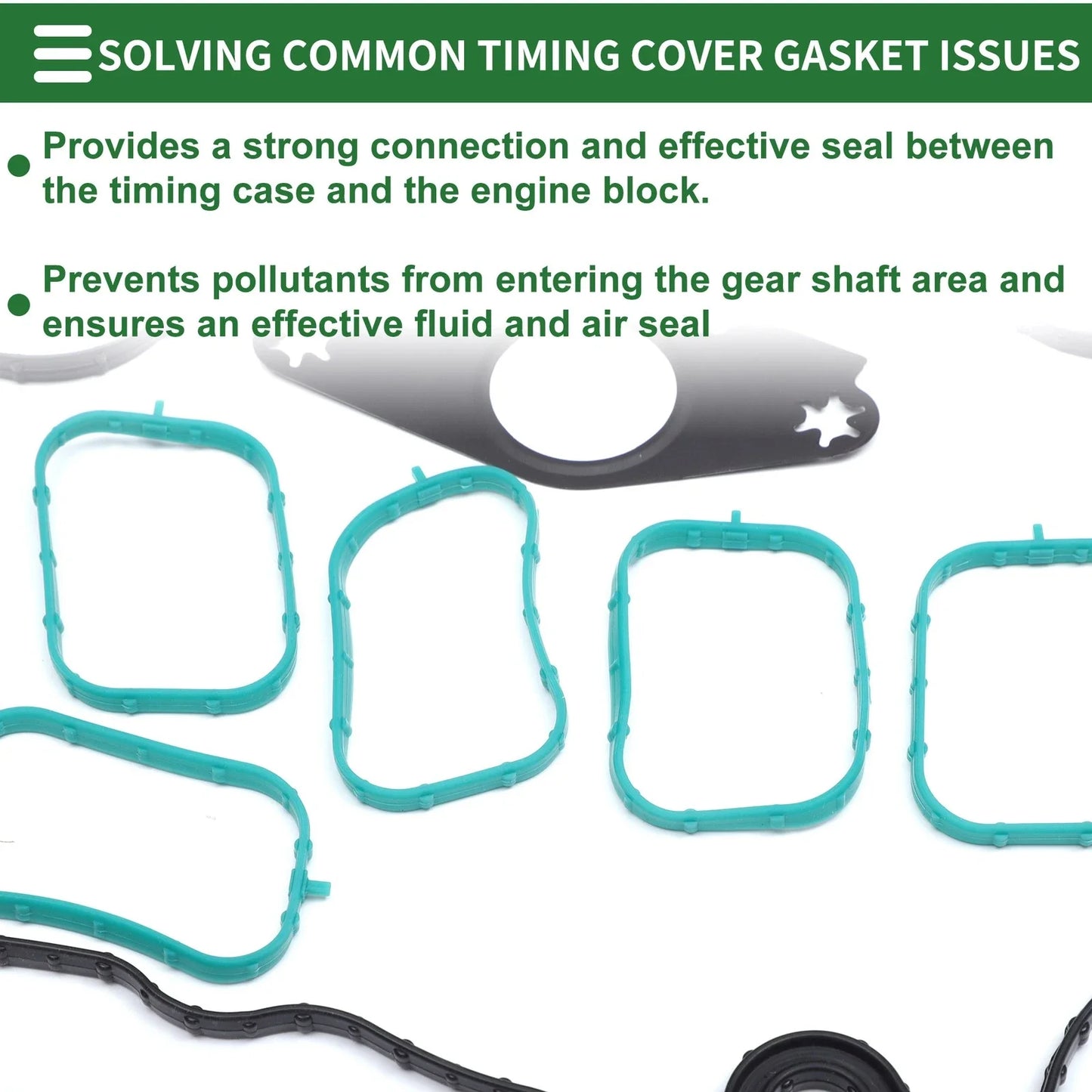 Engine Valve Cover Gasket Kit for Chevrolet Tahoe 5.3L (2015-2020) 1 Set