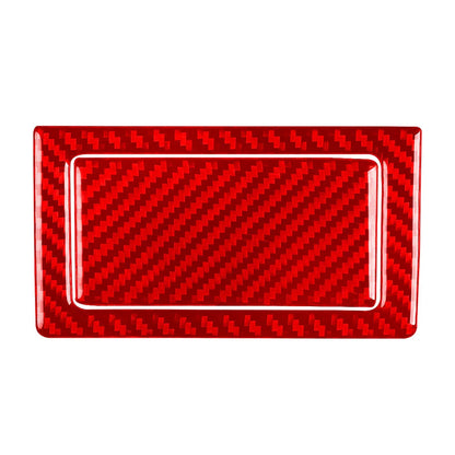 Red Rear Storage Box Panel Cover Trim for BMW 3 Series (1994-1996)