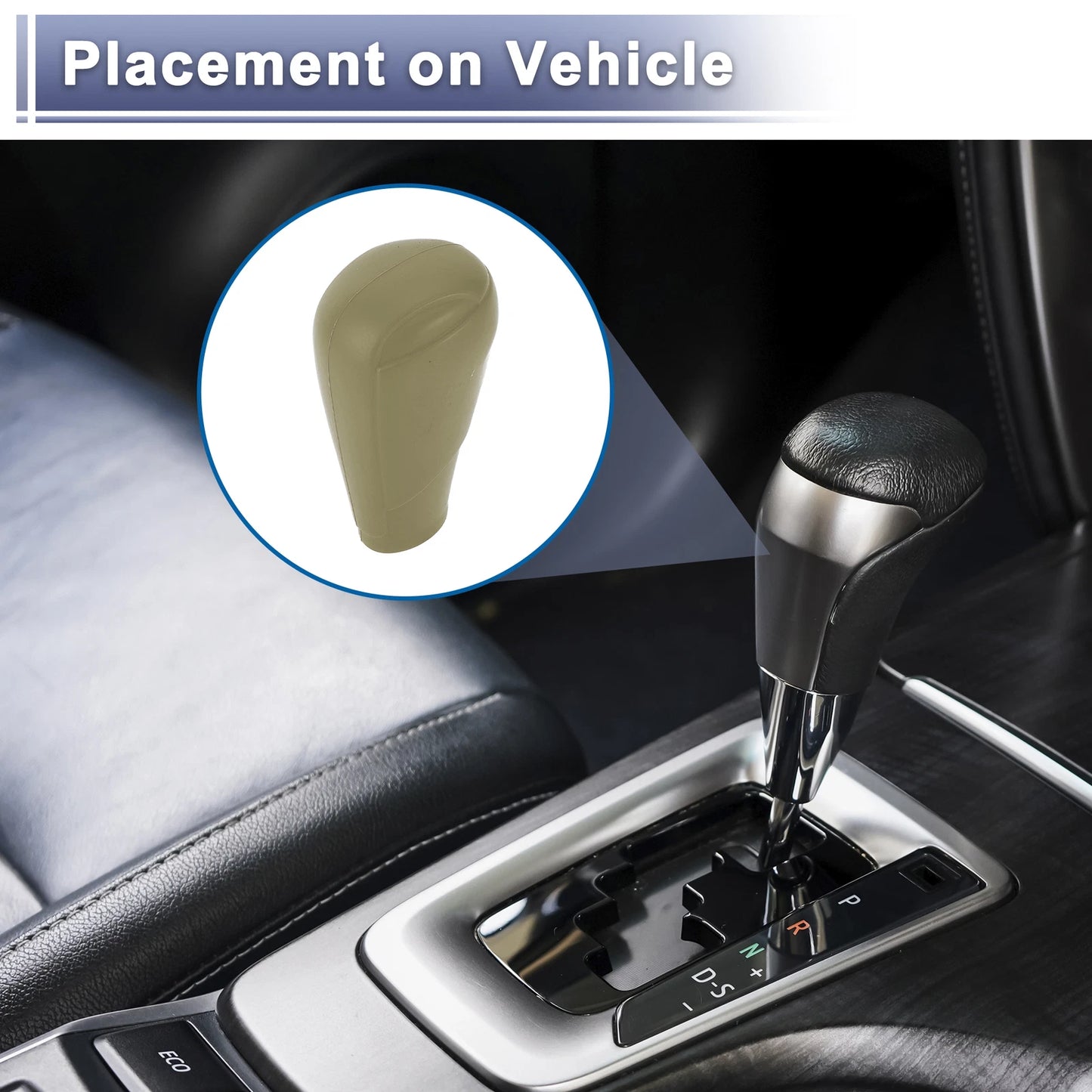 1 Pc Automatic Gear Shift Knob Cover Silicone for Mazda 3 (2014–2019)