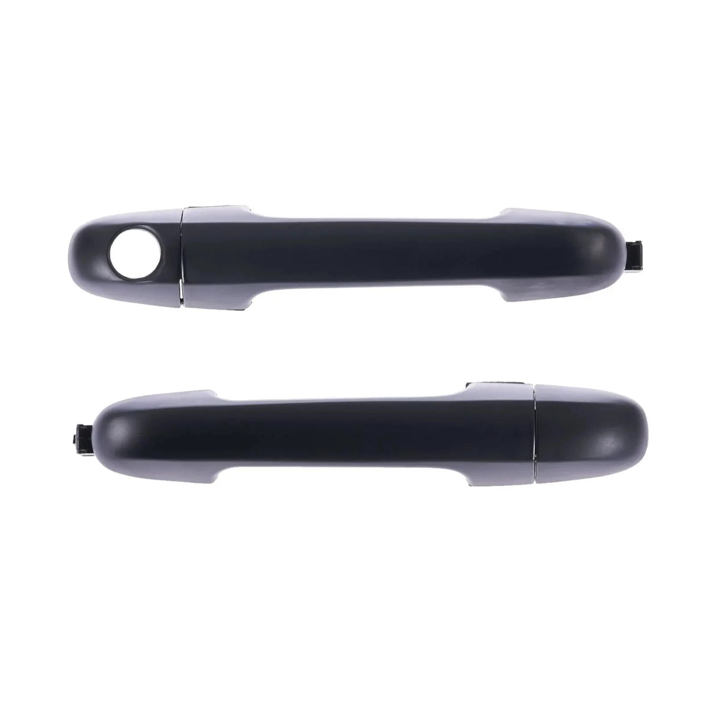 Set of 2 Front Left + Right Door Handle Outer Black for Hyundai i30 (2007–2012)