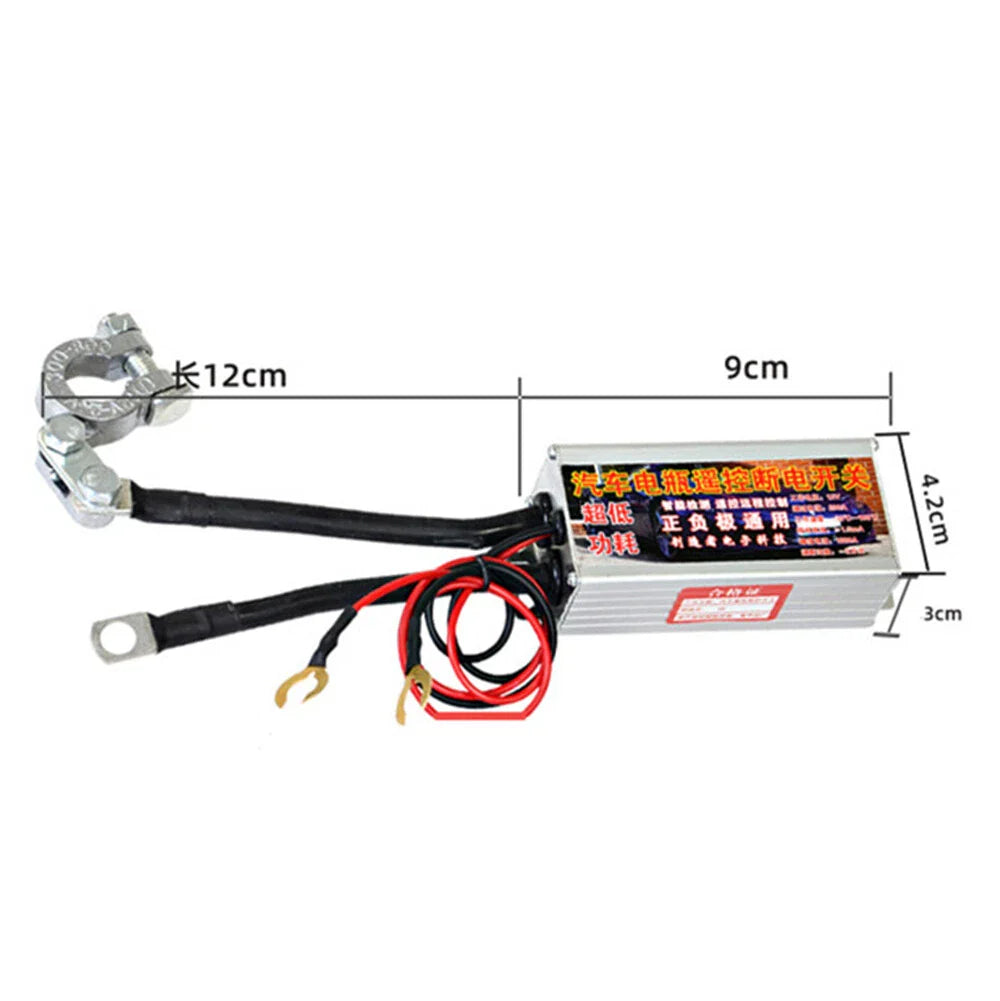 Universal Car Wireless Remote Control 12V 200A Battery Isolator