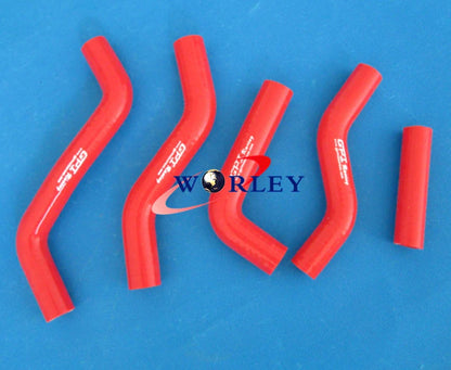 Silicone Radiator Hose for Suzuki RMZ250 2007-2009 - Yellow