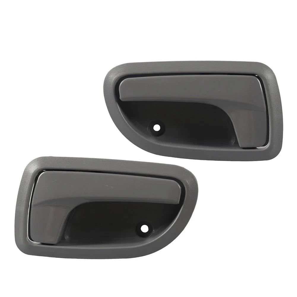 Gray Inside Door Handle Pair for Kia Picanto Morning (2008-2010)
