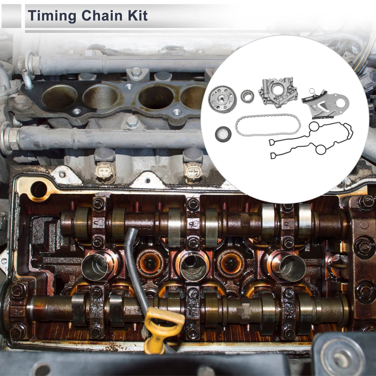 Timing Chain Kit for Chrysler 5.7L V8 HEMI MDS Engine (2009–2018)