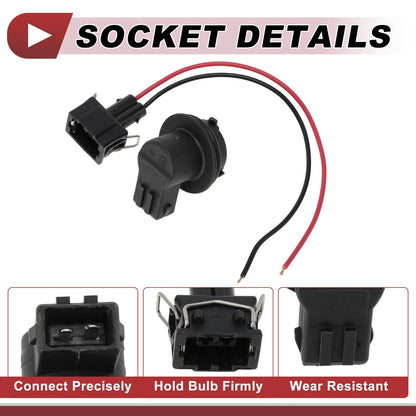 Set of 1 Turn Signal Light Socket Wiring for Volkswagen Transporter (1990–2003)