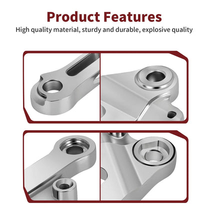 Footpeg Bracket for Kawasaki Ninja ZX-6R 9R ZZR600 (1998–2008)