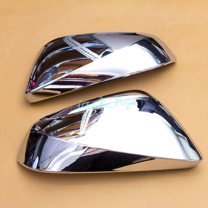 2 x Chrome Side Mirror Cover Trim for Lexus NX RX (2016–2022)