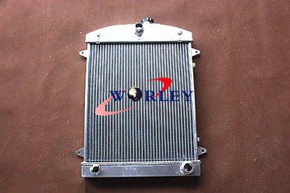 4-Row Aluminum Radiator & Fan for Holden FJ FX (1948–1955)