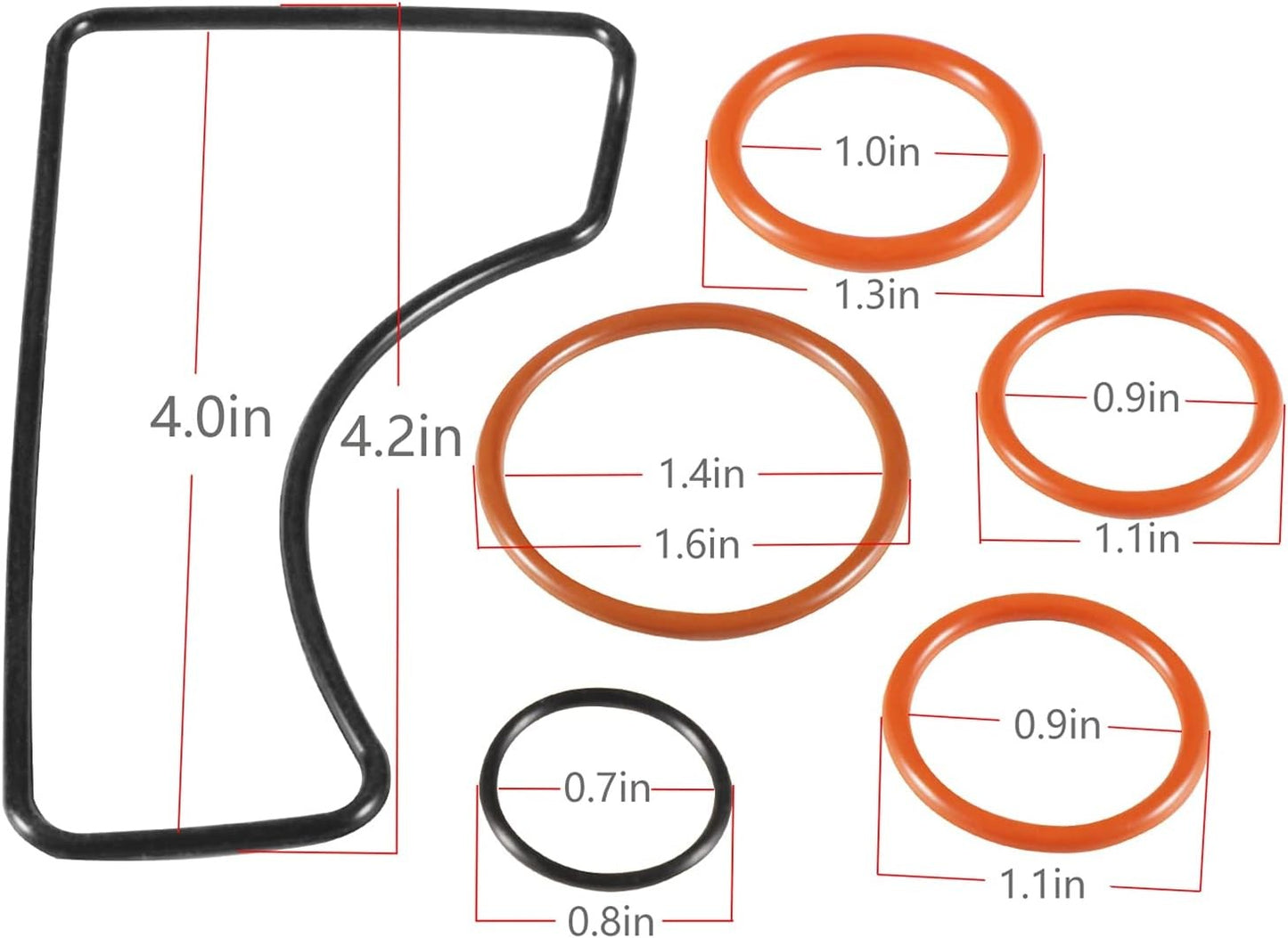 Gasket Kit for Mercury Bravo 1 2 3 Outdrive (Year Range Not Specified)