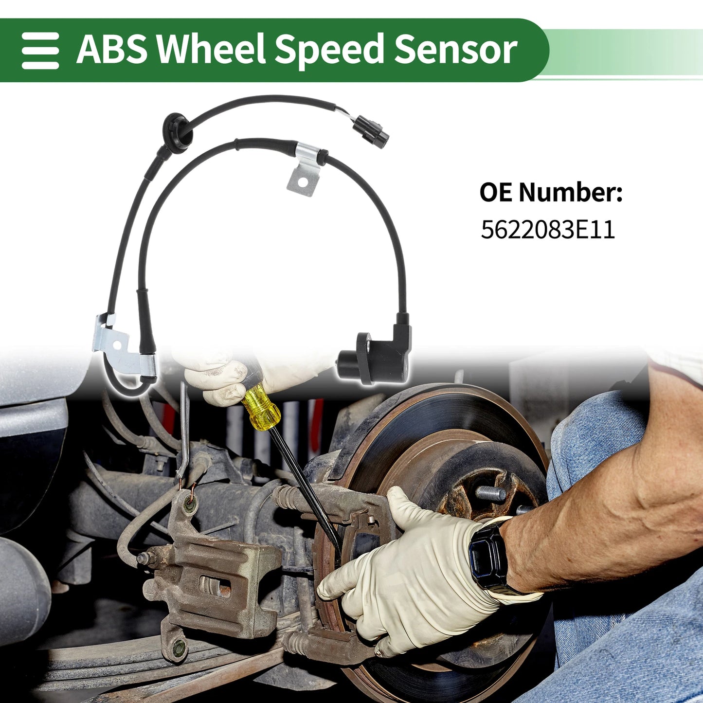 ABS Wheel Speed Sensor No. 5622083E11 for Suzuki Liana (2001–2007)