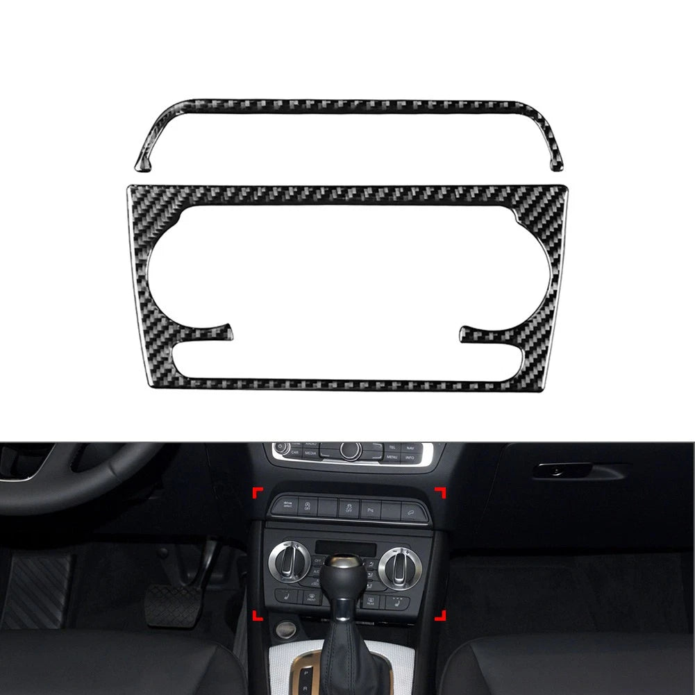 Air Conditioner CD Switch Control Panel Cover Trim for Audi TT TTS TTRS (2008–2014)