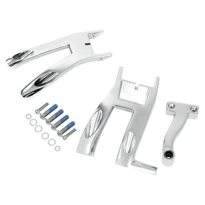 Chrome Rider Floorboard Footboards Bracket for Harley Softail Deluxe (2018-25)