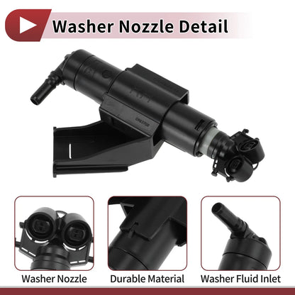 Headlight Washer Nozzle for Ford Kuga MK2 (2012–2015) 1 Pcs