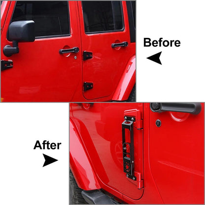 2X Rear Window Soft Top Retainer Clips for Jeep Wrangler JK (2007–2017) 55395760AE